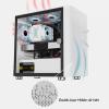 ARrase Gaming Case,Mid-Tower Micro ATX/ITX Case,Pre-Installed 5-Fan DIY Case,Tempered Glass Side Panel,Supports Water Cooling,USB 3.0 (Color : White), 18648 view 3