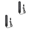 HEMOTON Pcs - Port USB Hub Type c to Hub Fast Data Transfer Compact Design Laptop Compatible view 1