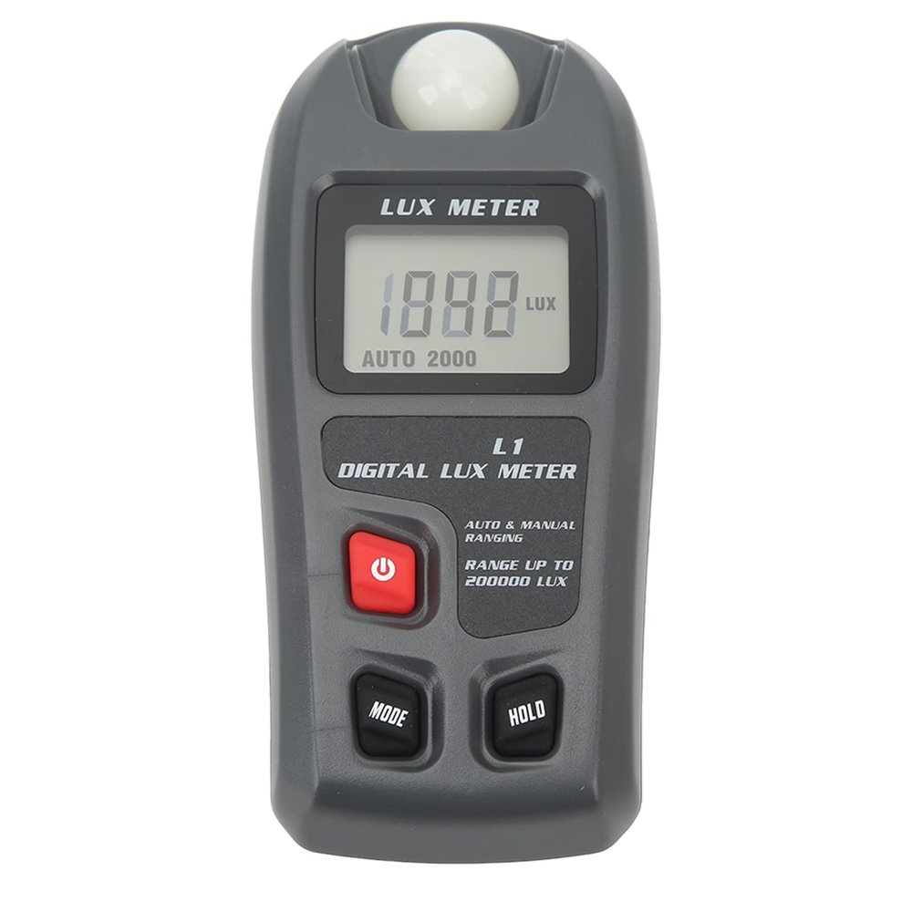 NDNCZDHC Digital Light Meter Digital Illuminance Tester Auto Shutdown Luxmeter Lux Meter with LCD Display, 0.1~20000lx 0.01~20000 Fc
