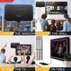 CUCUFA Digital HDTV 1500 Miles Antenna TV Aerial 4K 1080P HD Freeview Local Channels Receiver Purple HDTV Antenna view 3