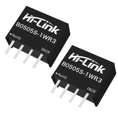 1WR3 42mA-1W DC-DC DC 1500VDC Isolation Power Module 2Pcs with Sustainable Short-Circuit Protection (B0505S-1WR3)