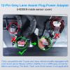 Dashcam Power Adapter for Toyota/Lexus (12-Pin,Model C), Lane Trace System Adapter, Compatible with RAV4 Highlander Tacoma 4Runner,Lexus NX RX & More. Fits Vehicles with TSS 2.5 Lane Assist Port view 2