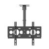 THEGA Ceiling TV Mount Stand - Full Motion 360 Deg Rotation Tilt Swivel TV Mount for 27-55 Inch TVs, Holds Up to 66lbs/30kg Ceiling TV Mount, Metal Expansion Screw Fixing view 3