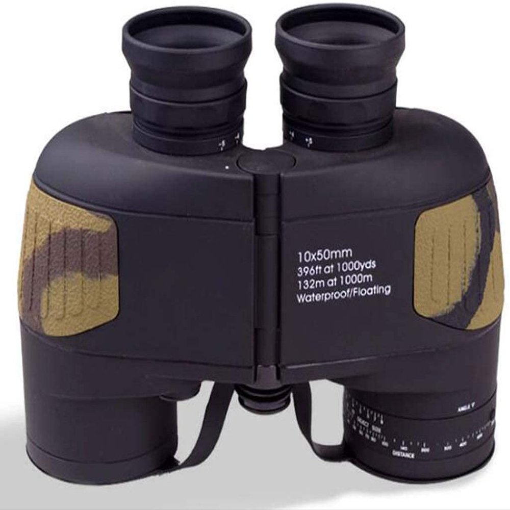 Binoculars 10x50 Large Eyepiece BAK4 Binoculars High Transmittance Telescope Waterproof and Anti-Fog