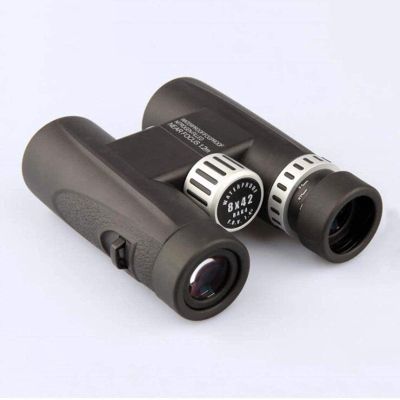 Binoculars 8X42 Powerful Binoculars Highly Sealed Waterproof and Anti-Fog Bak-4 Prisms Binoculars with Carrying Bag and Strap for Birdwatching