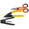 LYAART 3 Packs Fiber Optic Tool Kit Kevlar Scissors Double Hole Pliers Stripper and Fiber Optic Stripper CFS-3 view 2