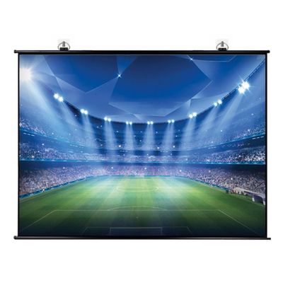 KEBER Projector Screen, 60""/72""/80"" Projection Screen Wall Mounted 4K HD with 4:3/16:9 Aspect Ratio, Home Cinema Indoor Outdoor Projector Movie Screen (Size : 72"" (16:9))