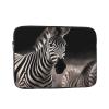 NONHAI Wild Animals Zebra Laptop Sleeve Case 17 inch Laptop Bag Shockproof Protective Notebook Case Computer Carrying Bag Case, Black view 1