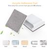 AGPTEK Ethernet Cable Clips, 60 PCS Adhesive Wire Clips, Flat Cord Clips Small Cable Holder Management for Home Wall Flat Ethernet Network Cord Organizer, Decoration Fairy Light Sticky Hooks, White view 2