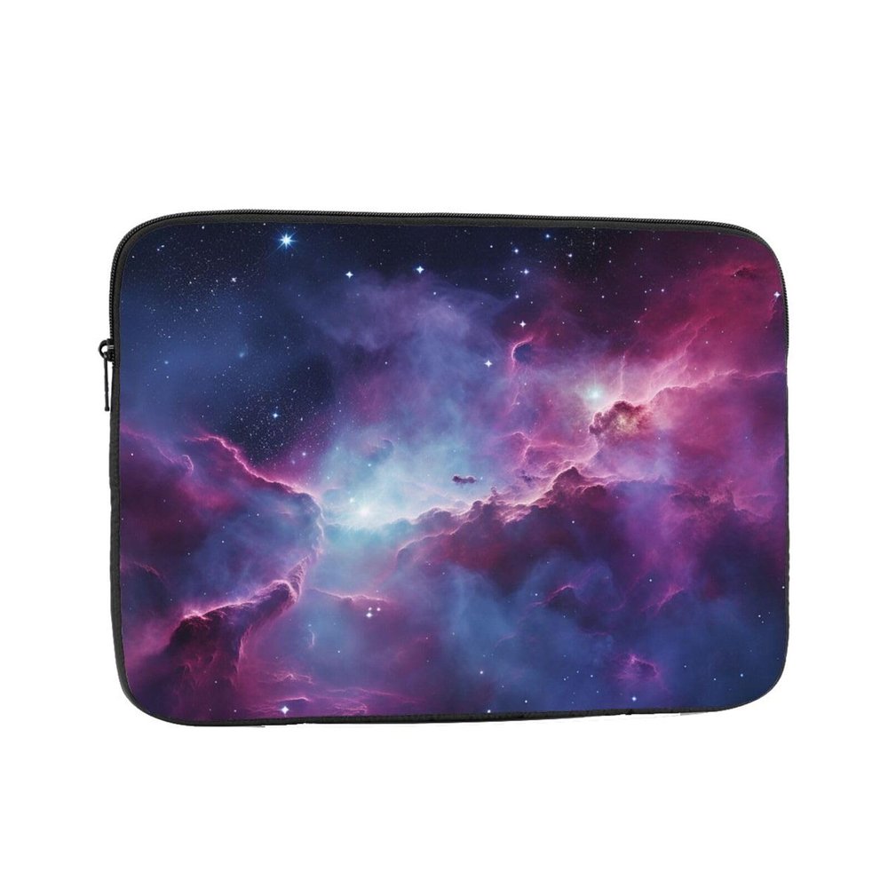 Purple&Blue Galaxy Laptop Sleeve Case 12 inch Laptop Bag Shockproof Protective Notebook Case Computer Carrying Bag Case