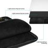 Wine Glass Lace Mask Laptop Sleeve Case 10 inch Laptop Bag Shockproof Protective Notebook Case Computer Carrying Bag Case view 3