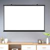 KEBER Projector Screen 60/72/80 inch, Projection 4:3/16:9 4K HD Movies Screen for Home Cinema Office Video Game, Projection Screen Indoor Outdoor Wall/Ceiling Mount (Size : 72"" (4:3)) view 1