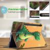 Case for Samsung Galaxy Tab S8 Plus 2022/S7 FE 2021/S7 Plus 2020 12.4 inch, JANENFNA Ultra Thin Lightweight Auto Sleep/Wake Smart Cover for Samsung Tablet S8+/S7 FE/S7+, Cartoon Dinosaur view 3