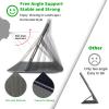 Case for Samsung Galaxy Tab S8 Plus 2022/S7 FE 2021/S7 Plus 2020 12.4 inch, JANENFNA Ultra Thin Lightweight Auto Sleep/Wake Smart Cover for Samsung Tablet S8+/S7 FE/S7+, Cartoon Dinosaur view 4