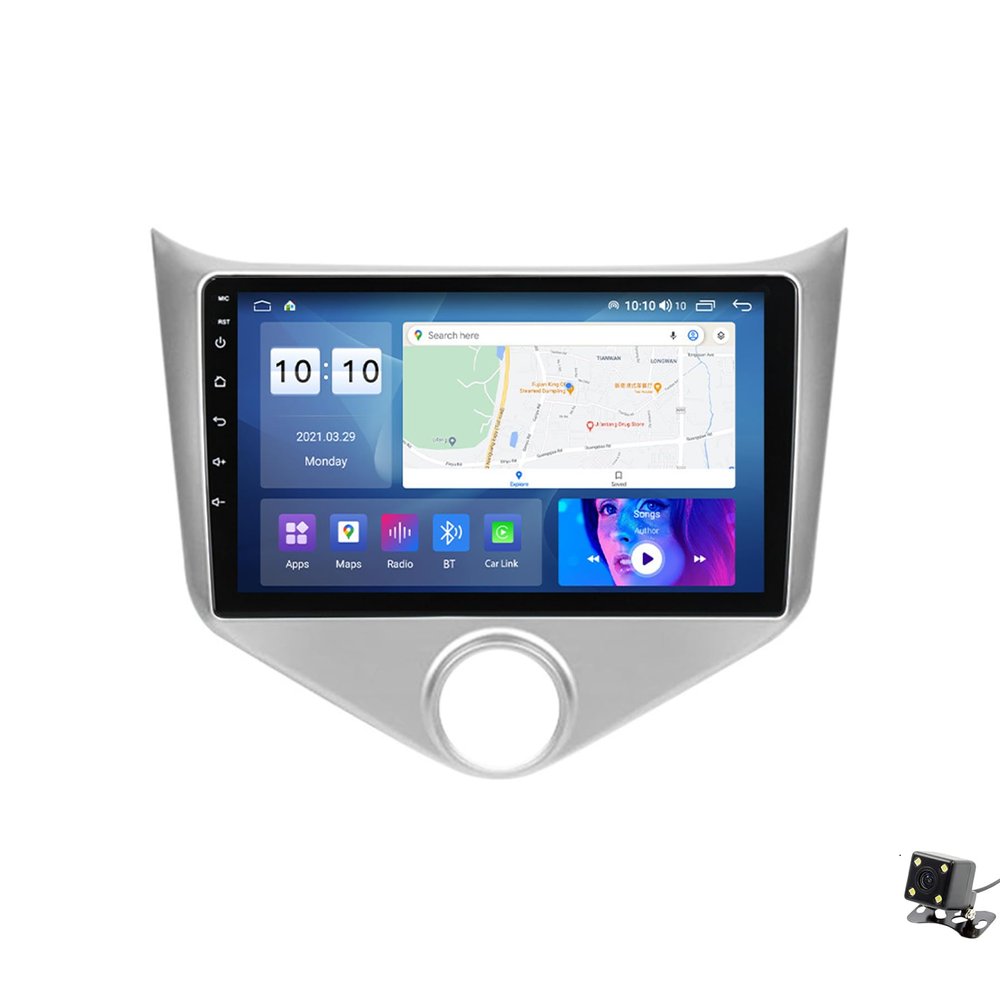 ADMLZQQ Double Din Car Stereo Multimedia with Bluetooth and 9" Touchscreen Android 12 for Chery Fulwin 2013-2016,with GPS/Car-Play Android/SWC/Backup Camera/Mirror Link/4G WiFi,M800s