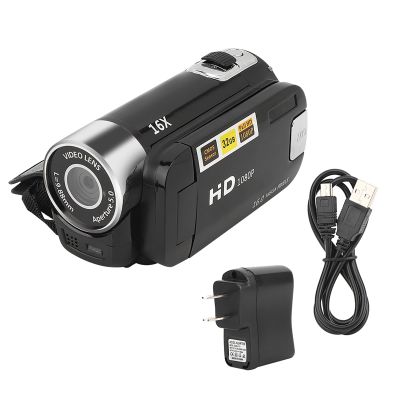 MUNEFE HD Video Camera, 16x Diital Zoom Camera Recorder, Handheld Imae Video Recordin Camera for Birthday ift