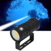 COB LED Diving Flashlight - Underwater Torch with 3 Light Colors - Waterproof Dive Light for Underwater Photography - 100m Depth Rating and 7 Lighting Modes view 2