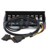 Yctze USB 3.0 Front Panel with 8 Ports Hub and 19PIN Optical Drive Extension Adapter for PC Computer, 5.25 Internal Front USB 3.2 Hub view 1