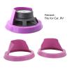 2 Pcs 6 5in Violet Car Speaker Baffle Kits, Horn Speaker Conservation Pad, Car Audio Sound Enhancer Silicone Horn Spacer for Enhanced Sound Quality view 4