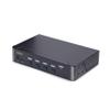 StarTech.com 4-Port DisplayPort KVM Switch, 8K 60Hz / 4K 144Hz, Single Display, DP 1.4, 2X USB 3.0 Ports, 4X USB 2.0 HID Ports, Push-Button & Hotkey Switching, TAA Compliant (D86A2-4-PORT-8K-KVM) view 1
