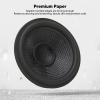 GOWENIC 1 Inch Inner Paper Speaker Cone Drum Paper, for 4 Inch Speaker Rubber Surround Subwoofer Cones Drum Paper 98mm 3.9in Outer Diameter, GOWENIC1qkm9p6es5 view 3