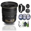 Nikon AF-S DX Zoom-NIKKOR 12-24mm f/4G IF-ED Lens (2144) + Filter Kit + Cap Keeper + Cleaning Kit view 1