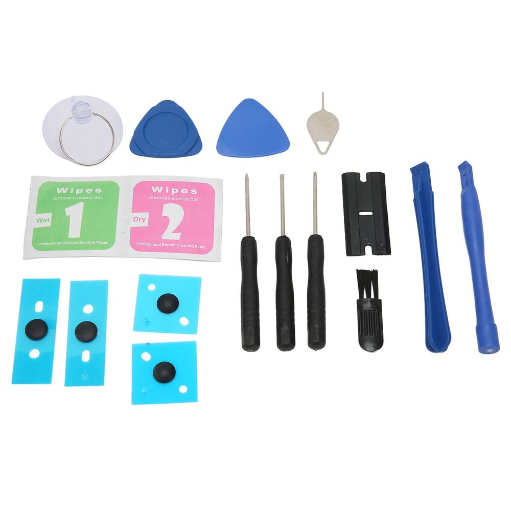 Anti Slip Laptop Feet Replacement Kit Plastic Round Foot Pads for 3rd 4th 5th Gen Laptops (Black)