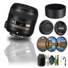 Nikon - AF-S DX Micro-NIKKOR 40mm f/2.8G Macro Lens (2200) + Filter Kit + Cap Keeper + Cleaning Kit view 1