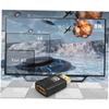 DirectNine Basics 4pcs Adapter USB Connectors Ethernet Adapter USB Male to Female USB Adapter Extension Converter Adapter Tv Connectors Adapters Tv Coupler Laptop Alloy Projector, 2.82X2.09, Black, 59381WD02X view 2