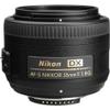 Nikon - AF-S DX NIKKOR 35mm f/1.8G Standard Lens (2183) + Filter Kit + Cap Keeper + Cleaning Kit (Renewed) view 2