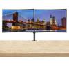 Samsung S36C 27-inch 1080P FHD Curved IPS LCD Monitor, 2-Pack Bundle with FreeSync, HDMI, VGA, Desk Mount Dual Monitor Stand (S27C368EAN), black view 1
