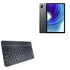 BoxWave Keyboard Compatible with Blackview Oscal Pad 15 - SlimKeys Bluetooth Keyboard, Portable Thin with Chiclet-Style Keys - Jet Black view 1