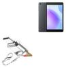 BoxWave Adapter Compatible with Blackview Tab 50 WiFi - Micro SD Card miniReader, USB Type-C OTG Reader USB3.0 Adapter Keychain - Metallic Silver view 1