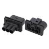ROLEDO 3 Pin 1J0 906 443 Fan Plug Radiator Plug Terminal Plug DJ70328-6.3-11/21 3P (Color : 5 Sets Male) view 4
