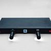 Racklight 19" 1U 4 Outlet Surge Protector LED Lights with Dimmer (Red LED Lights) view 1
