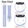 3 Pack Sport Bands Compatible with Fitbit Versa Bands, Classic Soft Sport Replacement Wristbands for Fitbit Versa 2 Smart Watch Women Men (Small, Sand Pink/Baby Pink) view 3