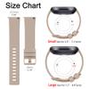 3 Pack Sport Bands Compatible with Fitbit Versa 2 Bands/Fitbit Versa Bands/Versa Lite/Versa SE, Classic Soft Sport Replacement Wristbands for Fitbit Versa 2 Smart Watch Women Men (Small,Sand Pink/Milk Tea/Avocado Green) view 3