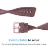 3 Pack Sport Bands Compatible with Fitbit Versa Bands, Classic Soft Sport Replacement Wristbands for Fitbit Versa 2 Smart Watch Women Men view 4