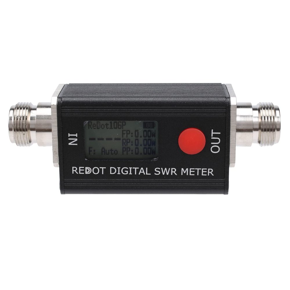 Hubceuo RD106P Digital SWR Meter SWR&Power Meter 120W FMB VHF UHF80-999MHz Standing-Wave Ratio Support Walkie Talkie