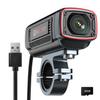 AKEEYO AKY-710S Motorcycle Camera 4K 28fps, 2K 55fps, Wide-Angle 142, IP67, 5MP, Loop & Emergency Recording, Parking Monitor, Motorcycle Bike,Outdoor Sports, Rechargeable, 64GB Card Included view 1