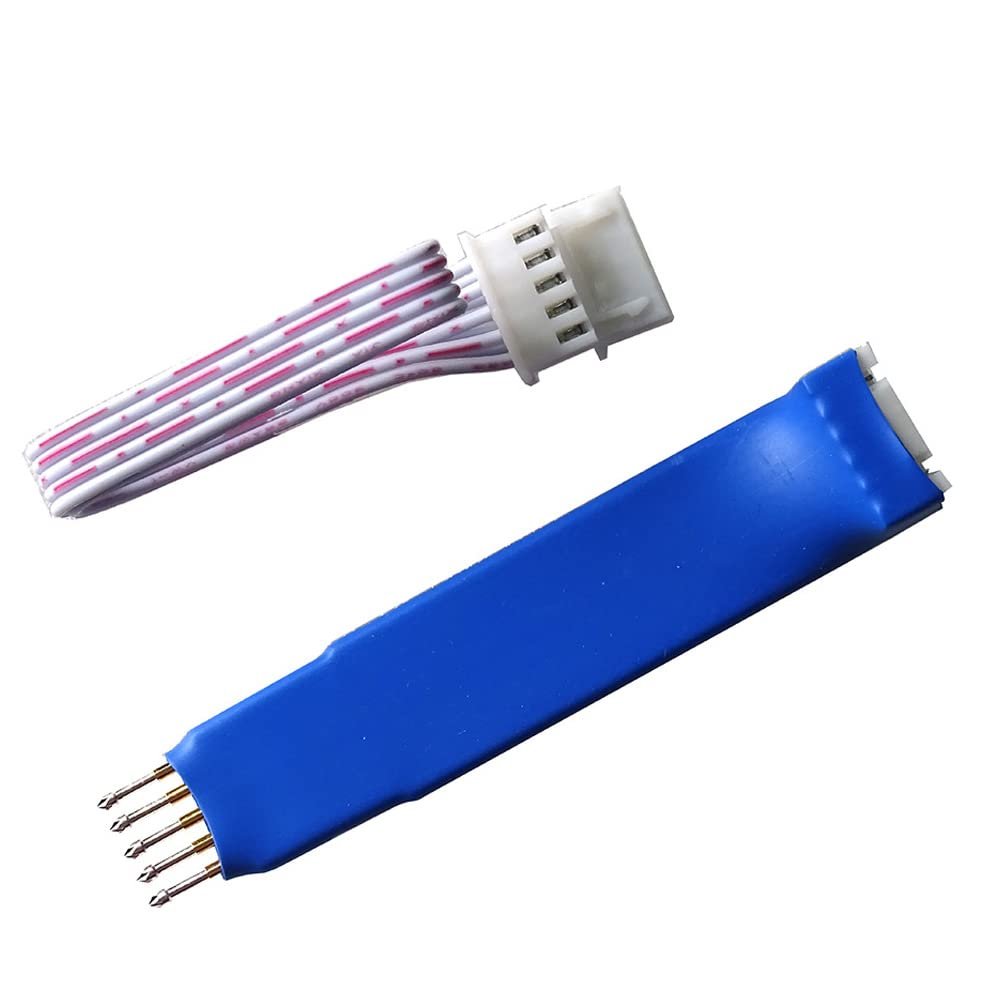 Kenntsh 2.54MM 5P STM32 Programming Probe Module Programming STM8 Pogo Pin XH2.54 Socket Cable DIY Test, 2.54MM 5P