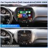 8Core 4+64G Car Stereo for Toyota RAV4 2003 2004 2005 Wireless Carplay Android Auto,9 inch 1280 * 720P IPS Touch Screen Radio, Android/GPS/WiFi/32EQ DSP Audio/Bluetooth/SWC/Backup Camera view 2