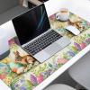 Oversized Gaming Mouse Pad, Easter Rabbit and Easter Egg Purple Plants Desk Mat for Home Office Extended XXL Computer Mouse Pad with Non-Slip Backing for Laptop Desktop Keyboard,35x15 inch view 3