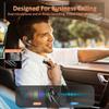 AMINY Wireless Bluetooth Headset with Microphone 30 Hrs Talking Time V5.3 Auriculares Bluetooth Earpiece,AI Noise Cancelling Bluetooth Earphones for Trucker Office Home view 2