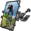 Bike Tablet Mount Holder [Ultra Stable] Motorcycle Tablet Mount for Bicycle Handlebar, Electric Scooter, Mountain, Dirt Bike Clamp- 360 Rotate Suitable for 4.7-13" iPad Pro, Air, Mini, IPhone, Galaxy