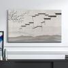 32-65in,TV Cover TV Dustproof Cover Indoor Home Fabric Computer Dust Covers Universal Hanging Curved Display Cover Painting Pattern LCD/LED Screen Protective Cover Bedroom Living Room Art Decoration view 1