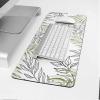 Oversized Gaming Mouse Pad, Sage Green Willow Leaves Plant Leaf Desk Mat for Home Office Extended XXL Computer Mouse Pad with Non-Slip Backing for Laptop Desktop Keyboard,35x15 inch view 4