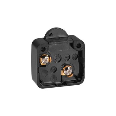 WARTHY Cabinet Door Light Switch Momentary Closet Switch Normally Closed 110-250V 2A Black