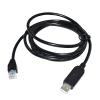 ARTICHOKE Industrial FTDI FT232RL CHIP USB to RJ45 Plug Adapter RS485 Serial PC Host Communication Cable Fit Compatible S-h-n-e-d-e ATV Series Inverter (Size : 1.8M, Color : Black USB Case) view 2