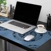 Oversized Gaming Mouse Pad, Compass Circle Dot Abstract Geometric Desk Mat for Home Office Extended XXL Computer Mouse Pad with Non-Slip Backing for Laptop Desktop Keyboard,35x15 inch view 2